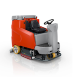 PowerBoss rider scrubber