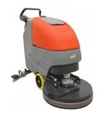 PowerBoss walk-behind scrubber